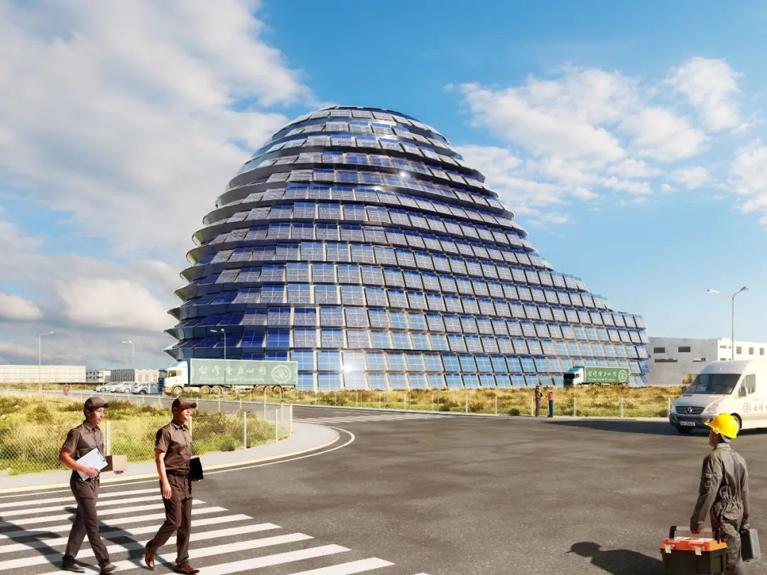 台電「Sun Rock 光源之石」離岸風力發電廠運維中心丨荷蘭建築師事務所MVRDV-5