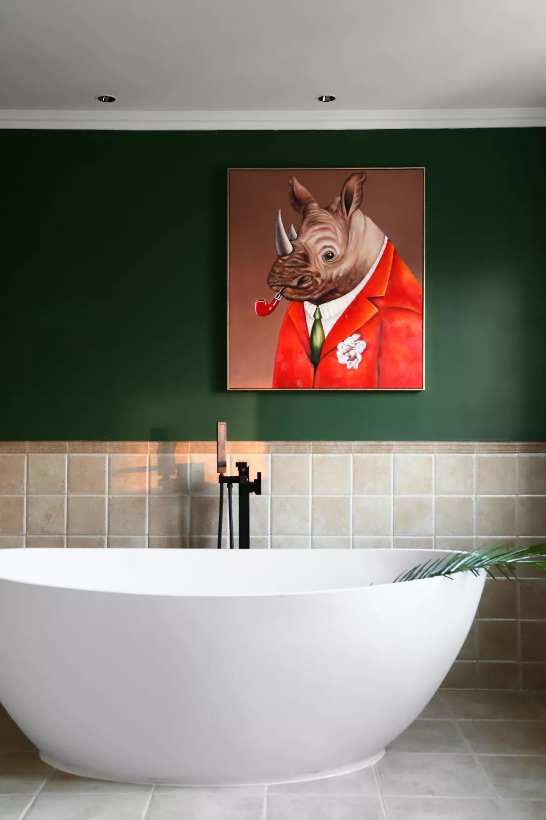 包豪斯色彩碰撞，打造 500 平方米艺术摩登空间-34