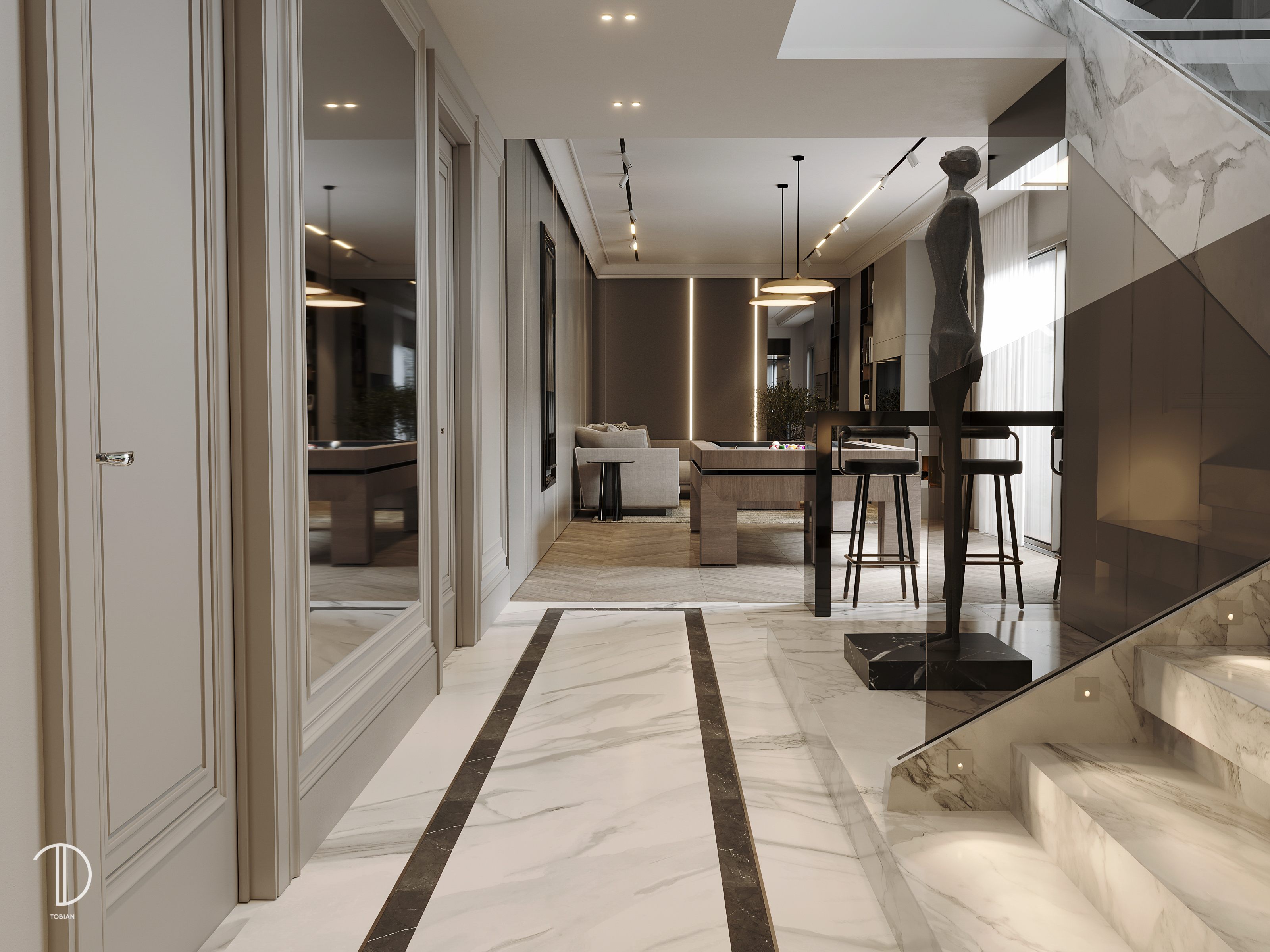 STONE PARK 别墅室内设计-85