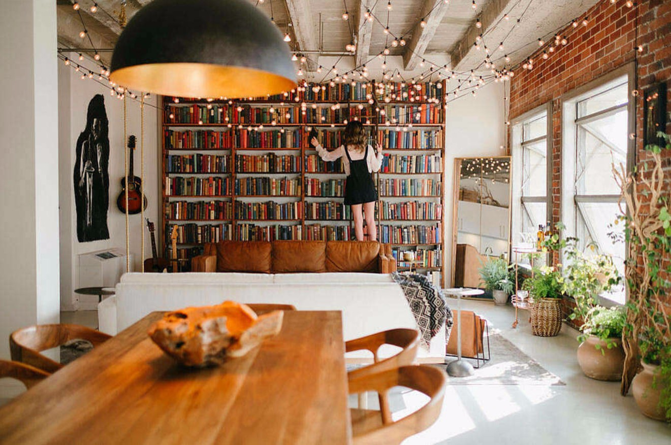 洛杉矶市中心 80 平米自然慢生活阁楼-9