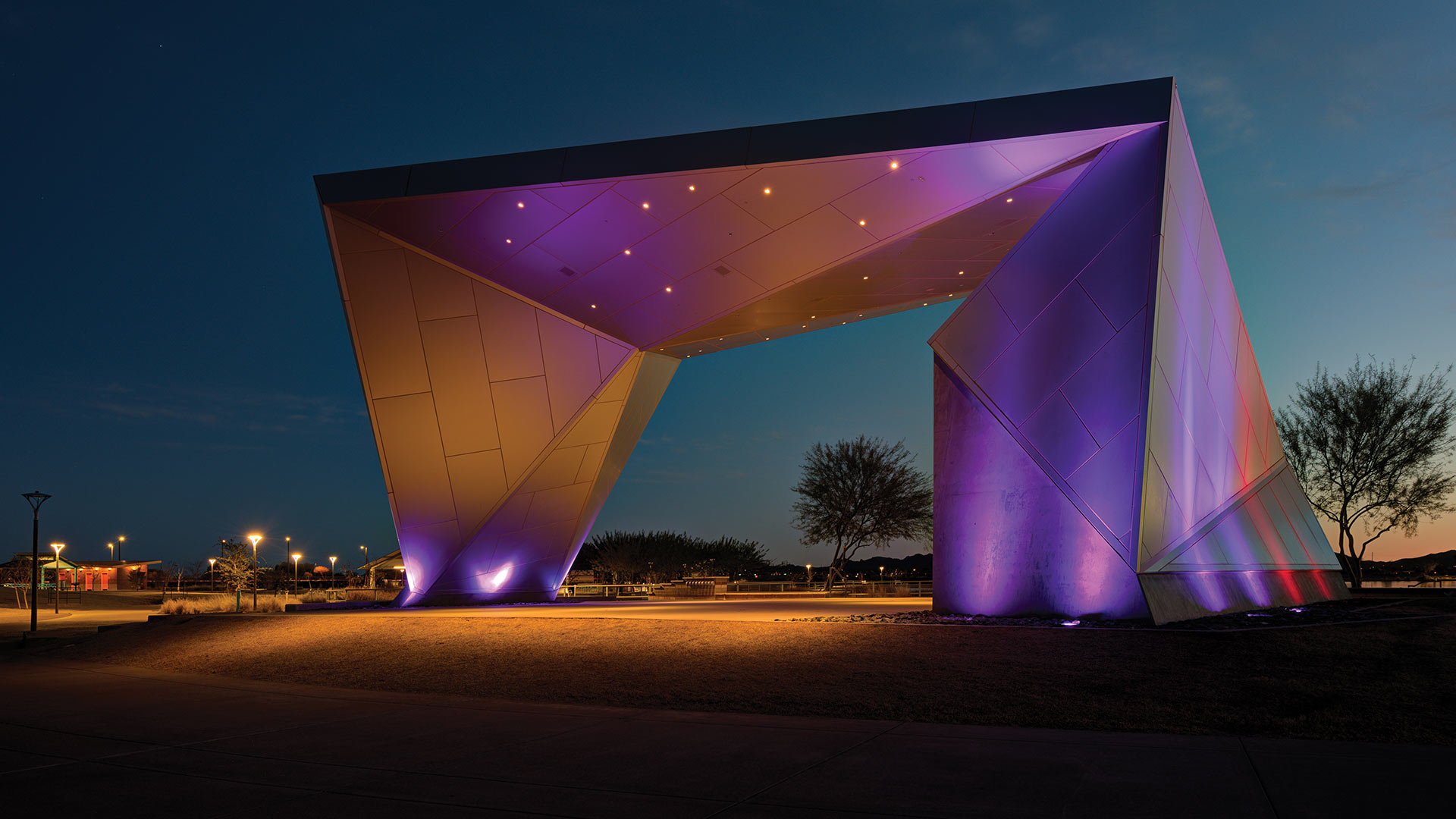 吉尔伯特地区公园圆形露天剧场丨Acuity Brands-19