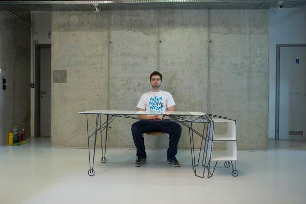 Palos几何办公桌丨David Hutira-12