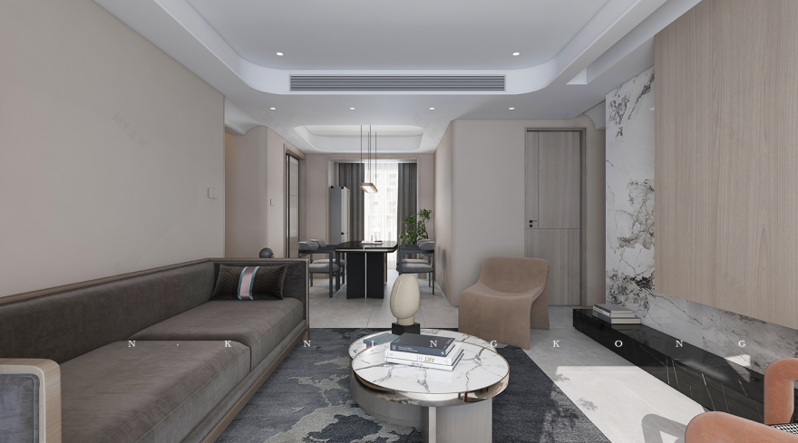 御景星城侘寂中式设计 | 自然融入,洗练纯粹-36