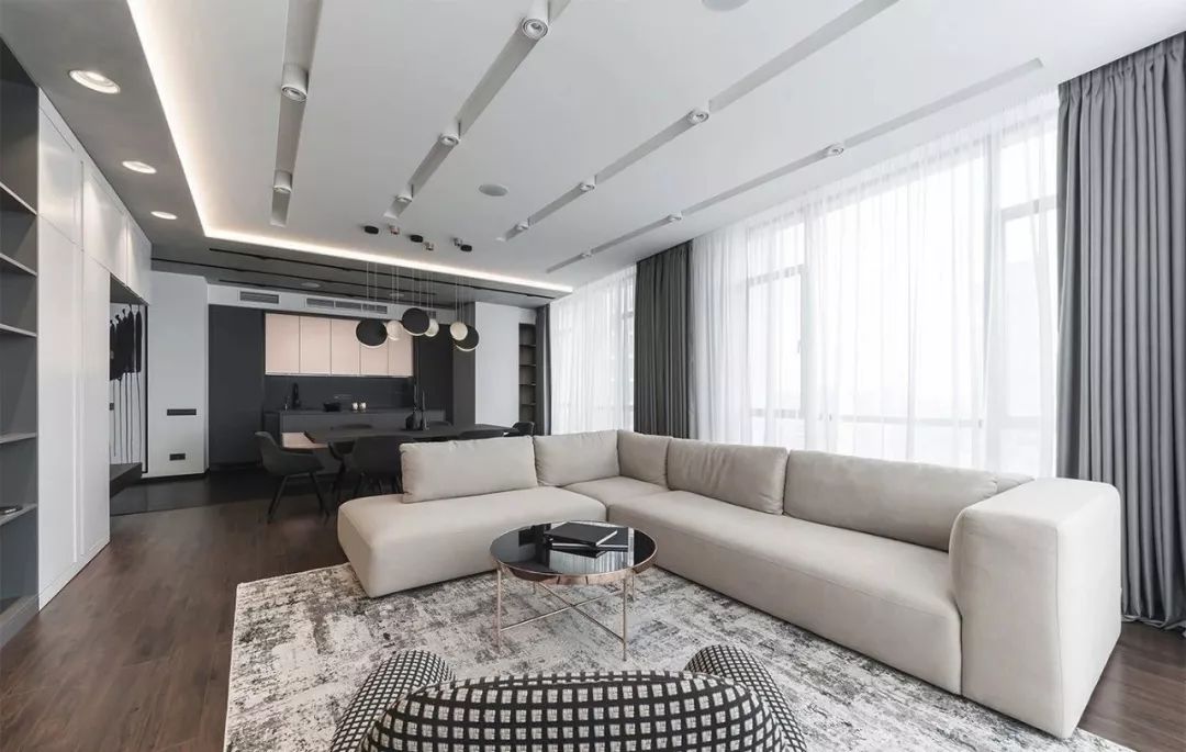 经典高级灰设计，金属和石材的完美搭配  IQOSA Architect-4