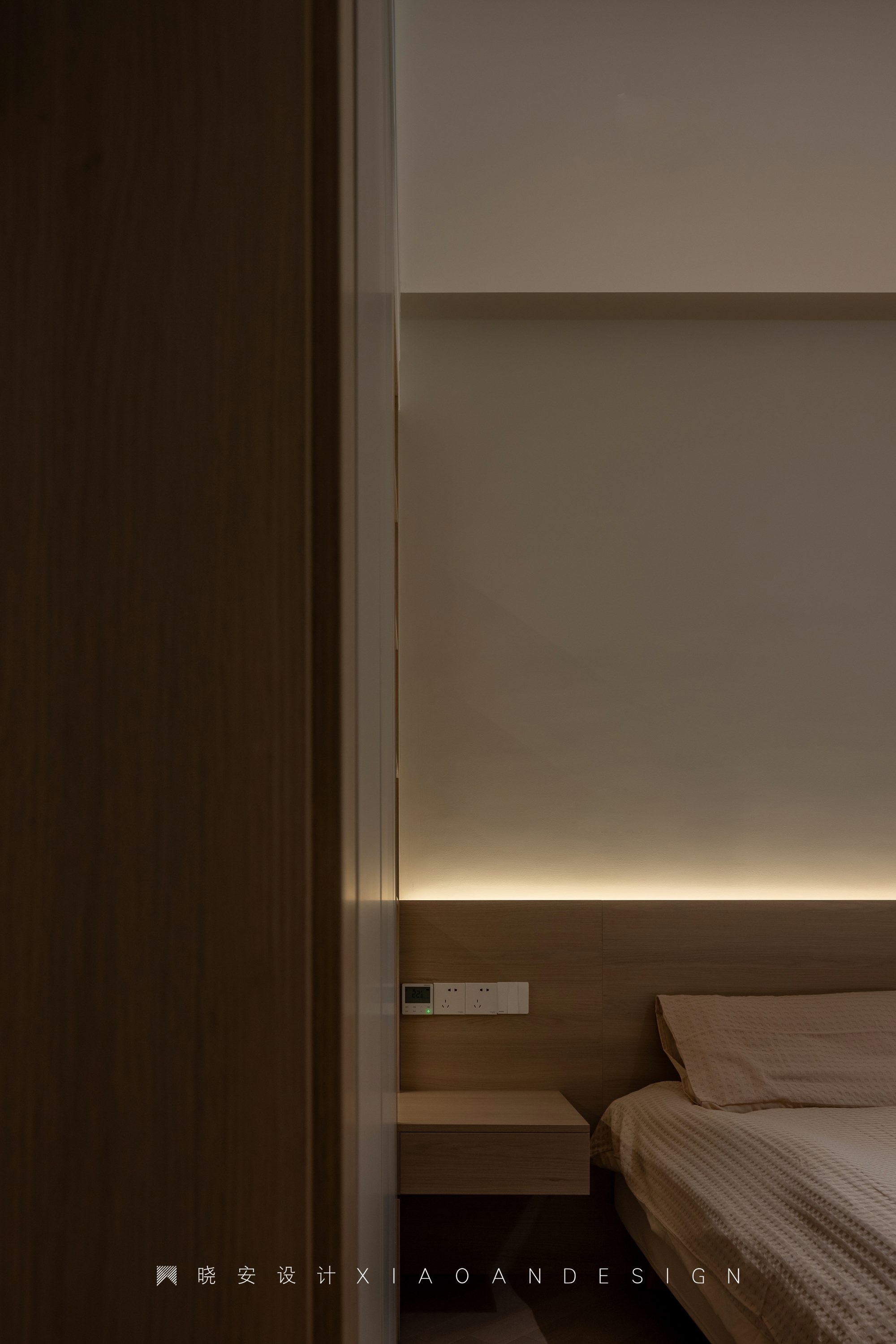 木元素+奶油质感的家丨晓安设计-39