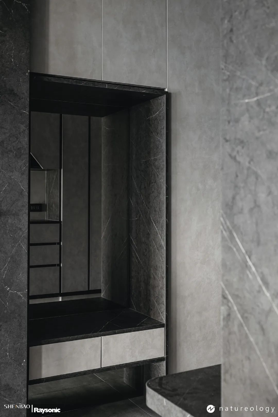 灰調空间 · 療愈城市生活的现代美学设计丨中国台北丨Raysonic 与築樂居設計-23