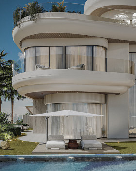 Palm Jumeirah Villa Exterior