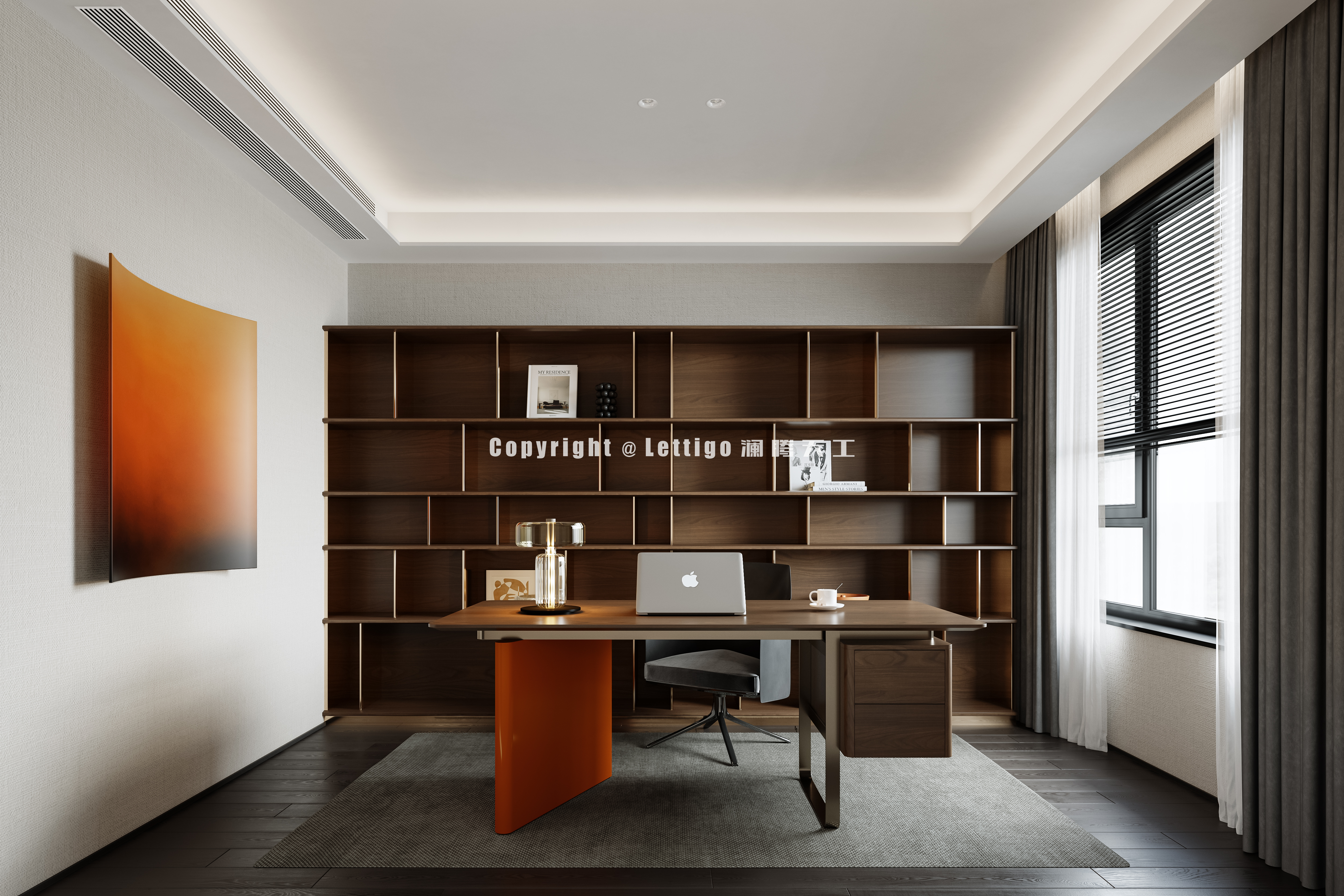 现代暗黑风，黑色作为主基调，打造酷黑霸总风-14