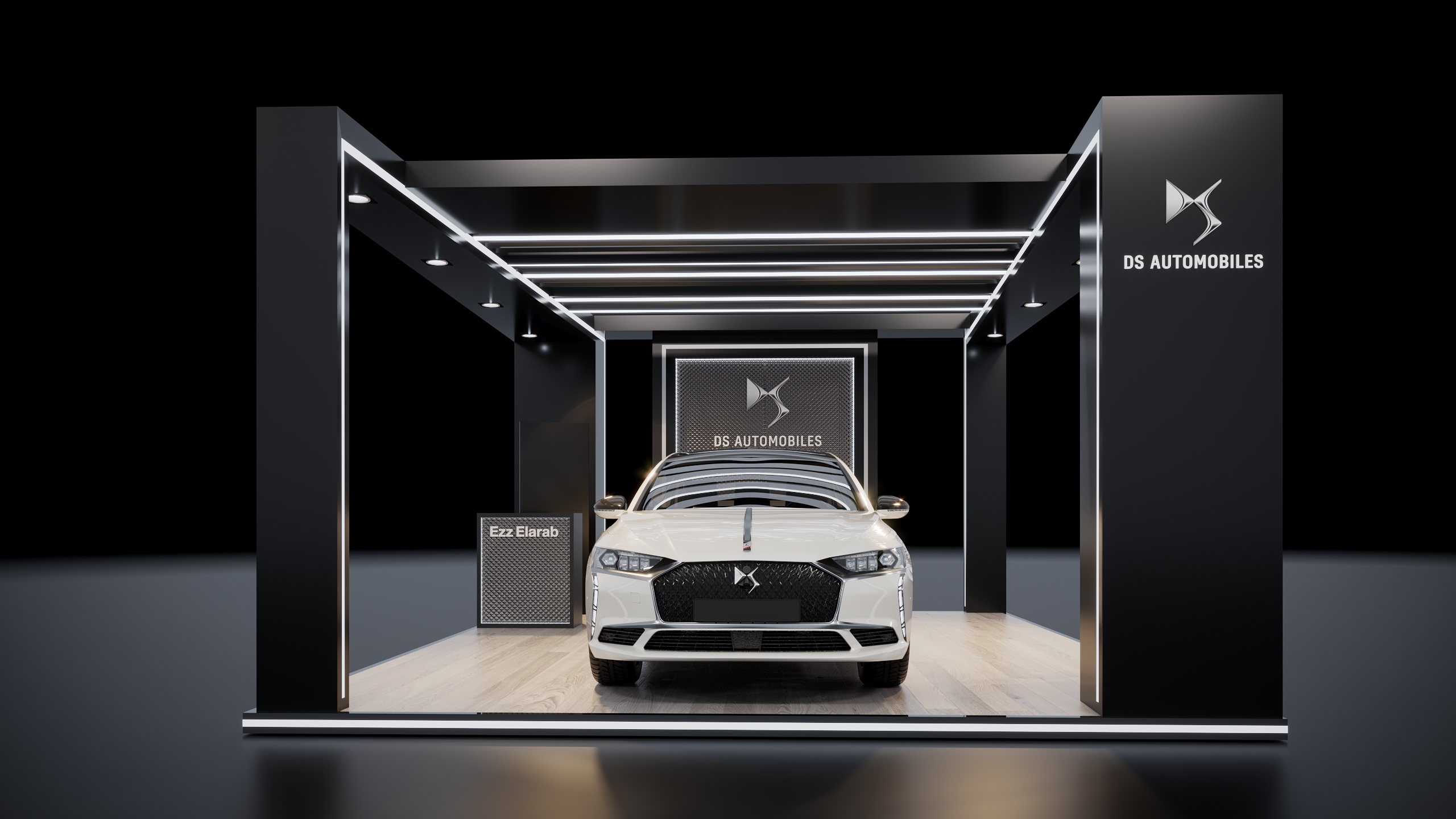 DS AUTOMOBILES BOOTH 3D 设计丨埃及丨Event House Egypt-2