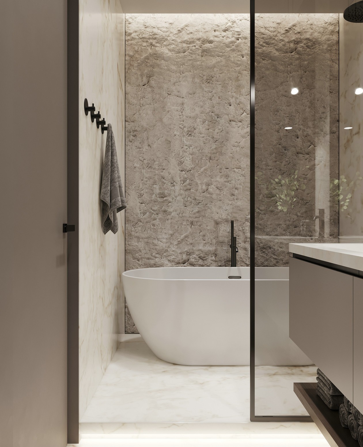 68㎡简约风公寓设计 既舒适又干净！  | 小飞空间设计-24