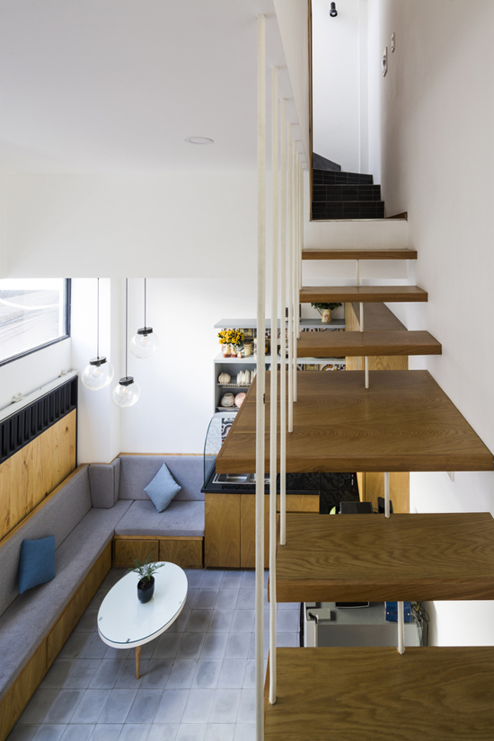 18㎡西贡住宅天窗引入光线设计项目丨越南胡志明市丨KAISO建筑股份公司-14