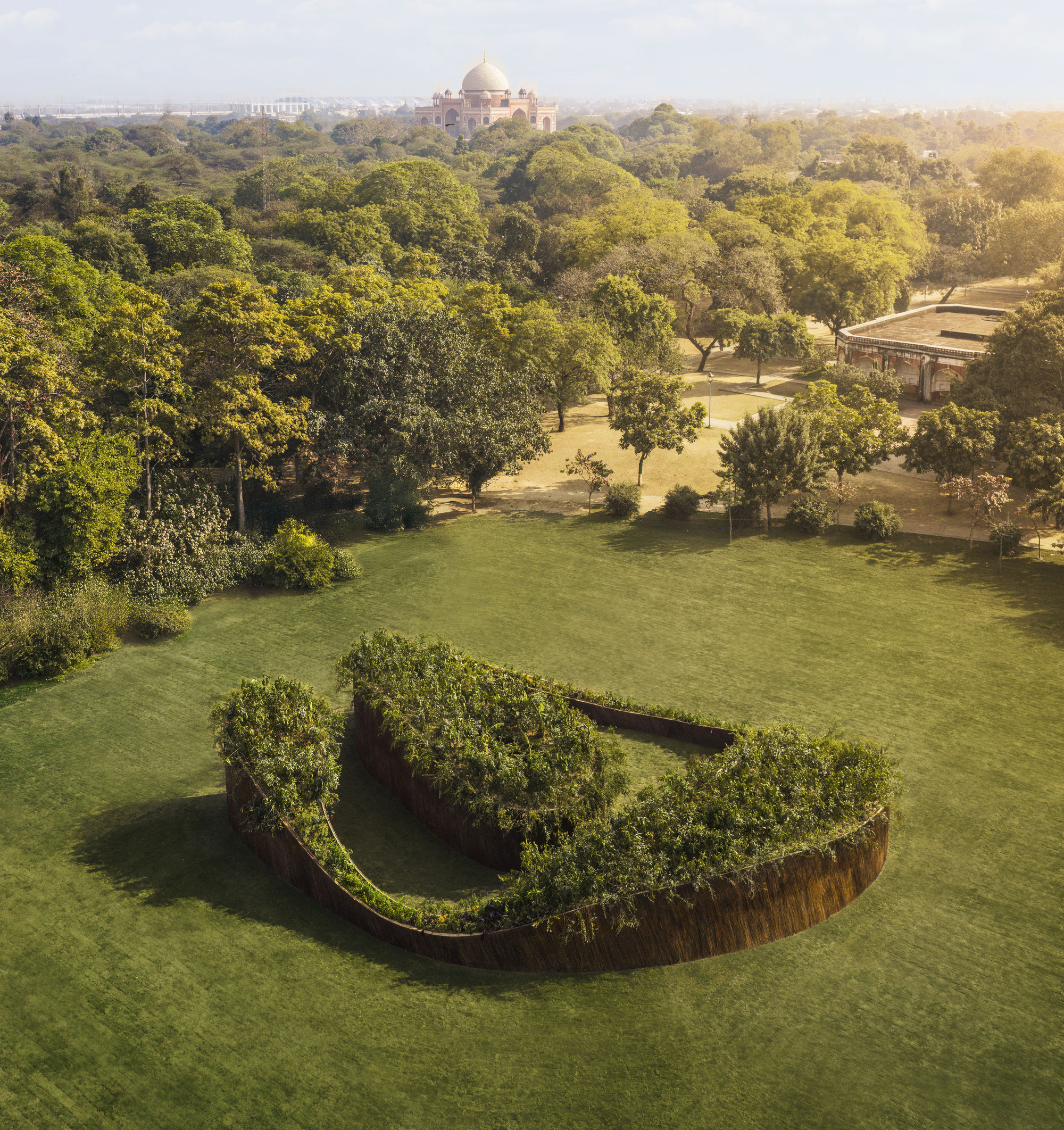 阿拉尼雅尼亭阁丨印度新德里丨T_M.space,Tara Lal-6