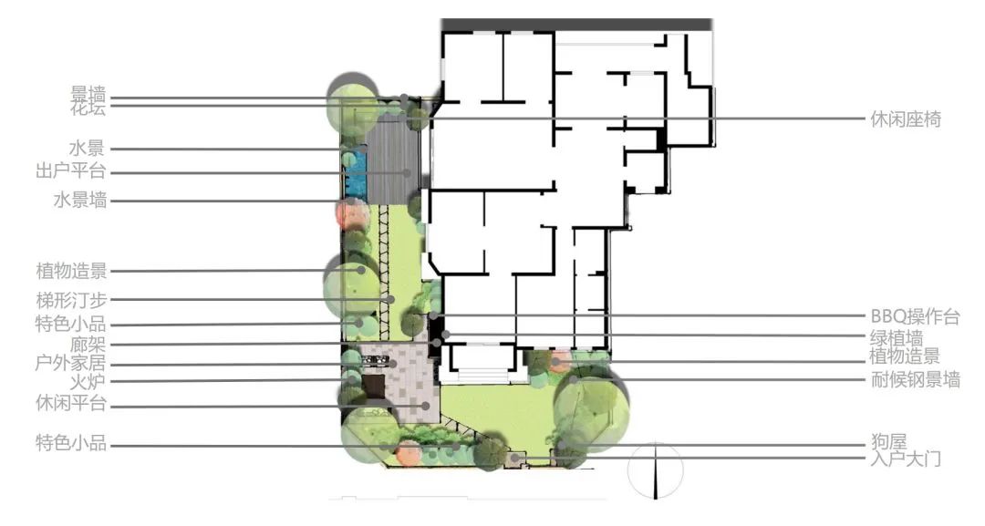 东航云锦-- 简约风庭园设计，展现自然之美-17