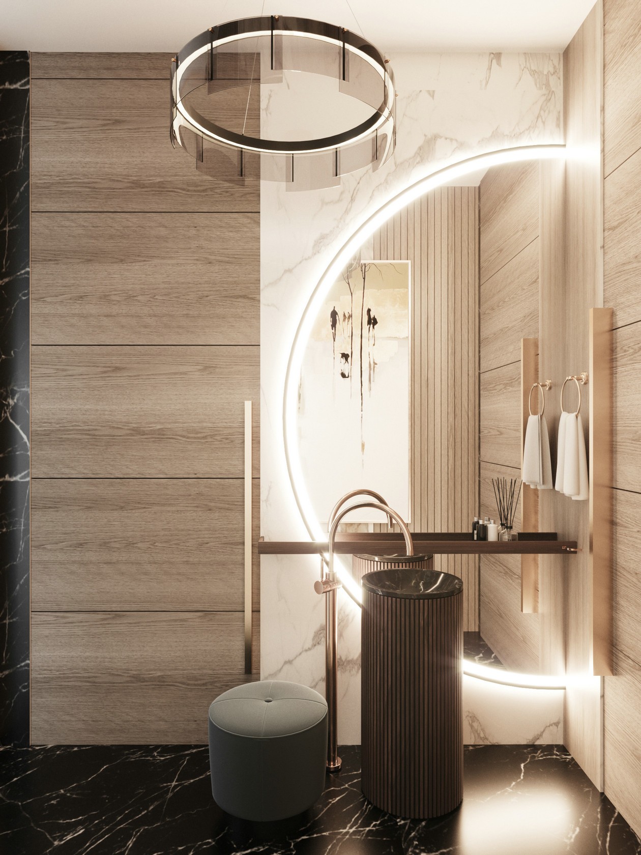 中性色系 温馨与舒适，原野上的丝光流年-12