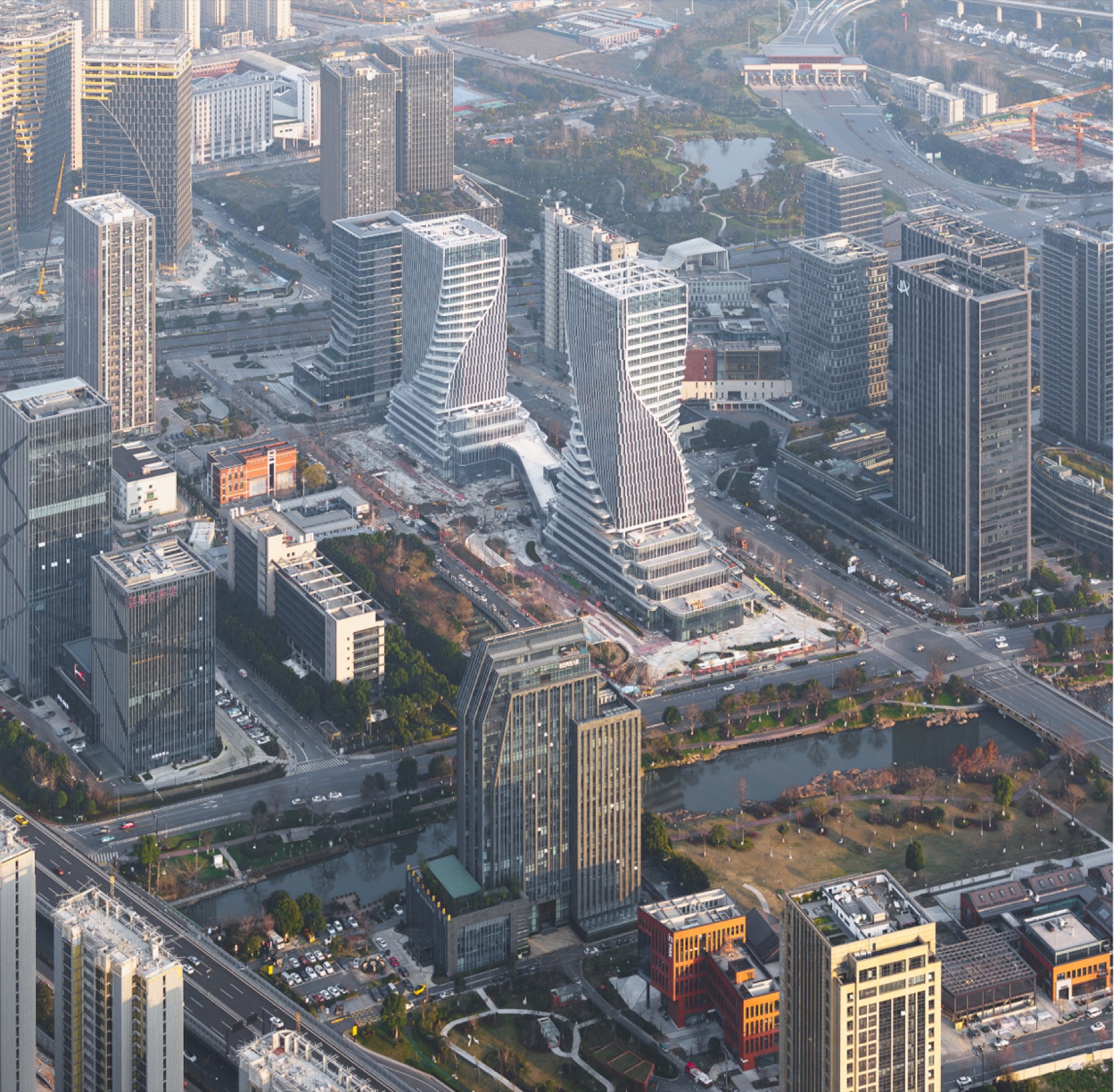 临平金融科技大厦丨中国杭州丨中国联合工程有限公司-7