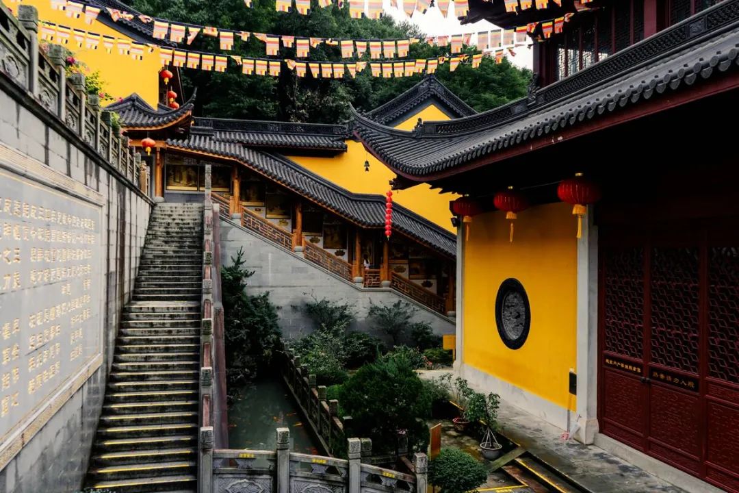 中国寺园一体 · 佛教寺庙的园林美学-17