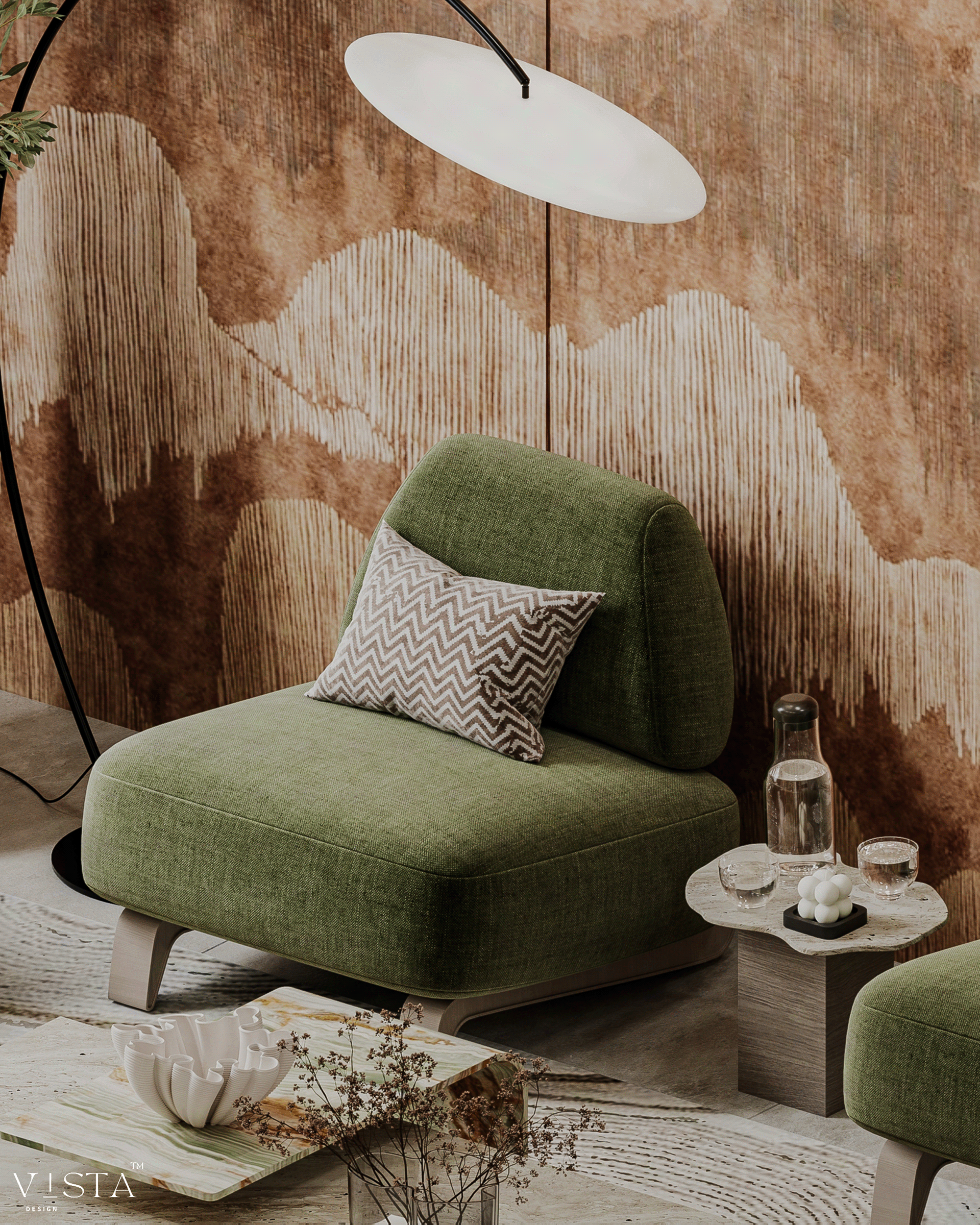 科威特客厅项目丨VISTA Design-7