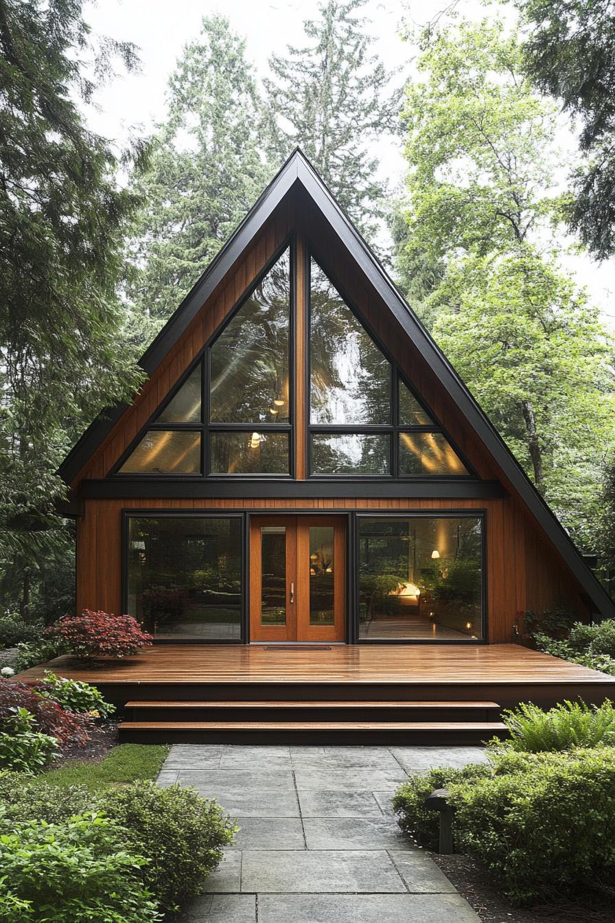 26座Aframe风格自然爱好者小屋丨BuildGreenNewHomes-107