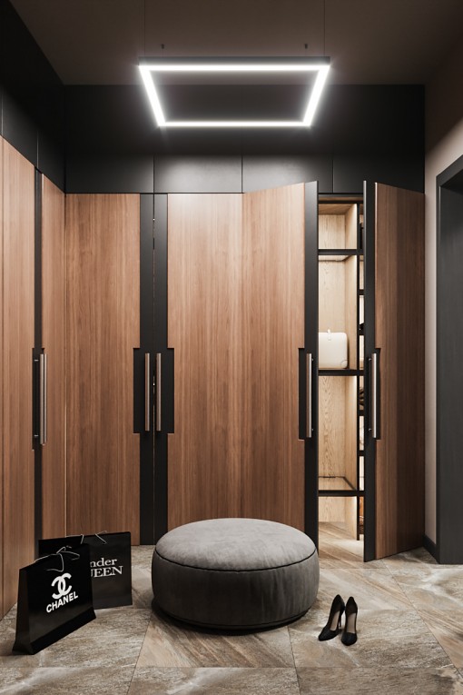 森林岛小区住宅室内设计丨俄罗斯车里雅宾斯克丨文本未提及-6