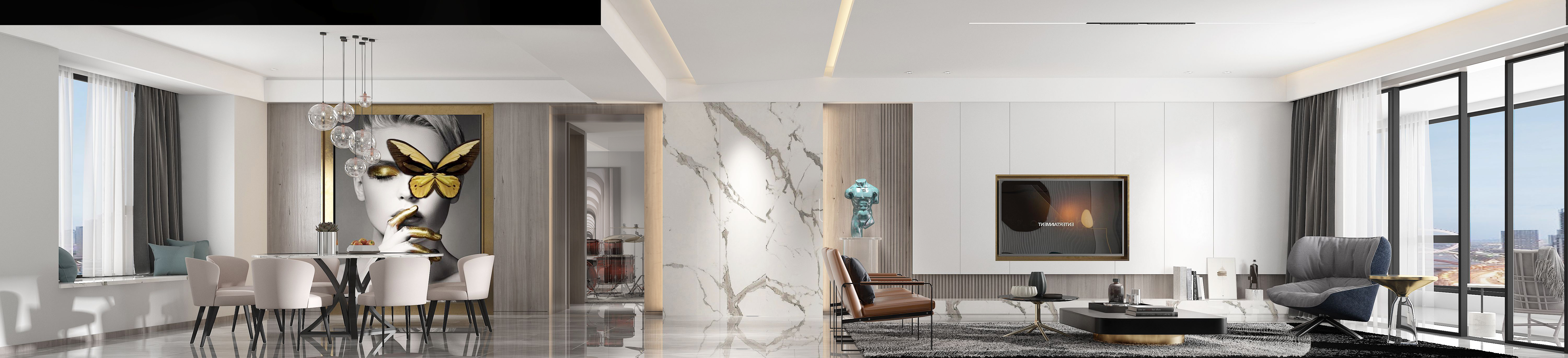 简约现代家居设计，打造城市绿洲-11