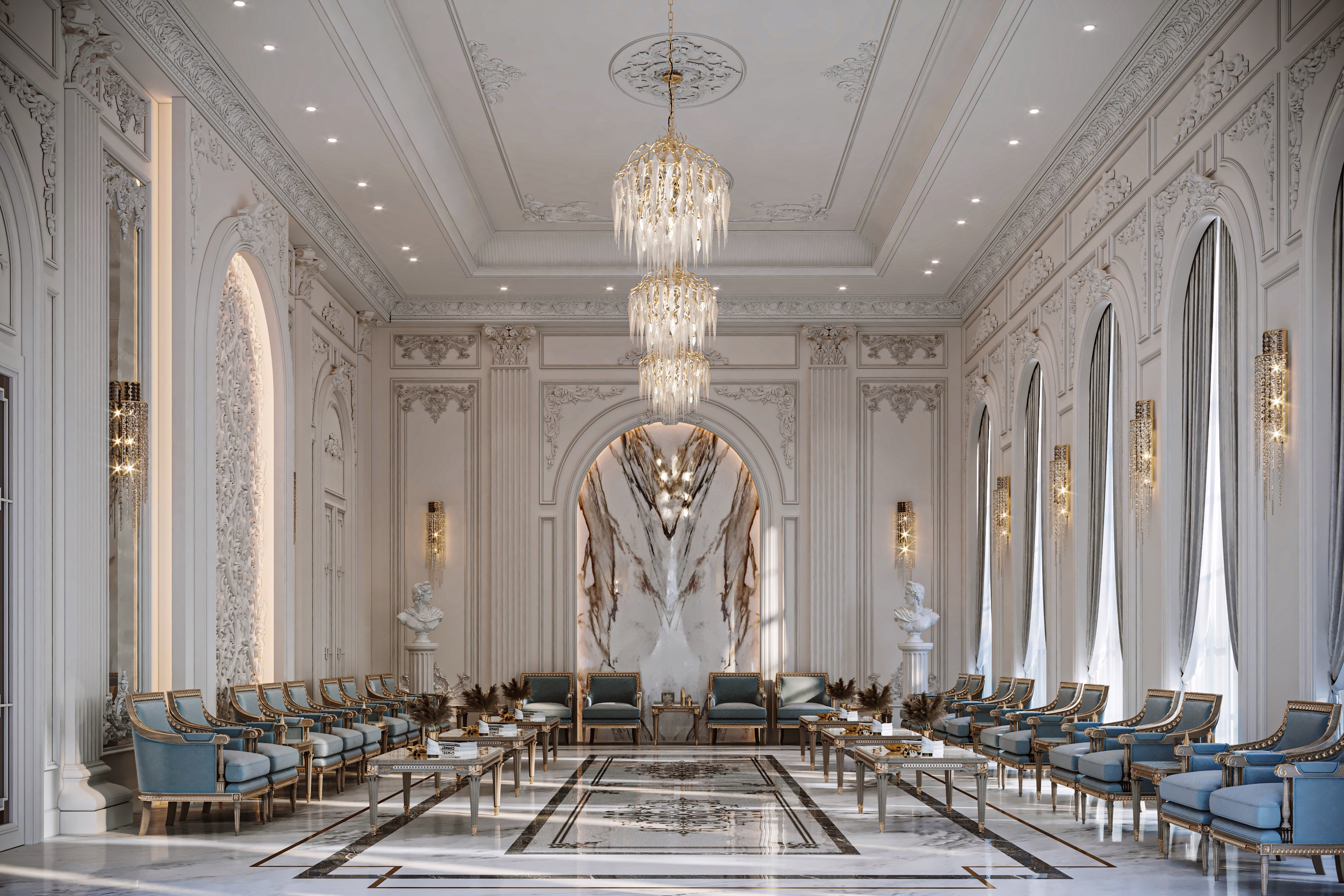 贵宾 majlis 技术图纸丨卡塔尔丨BOLD.CO.-3