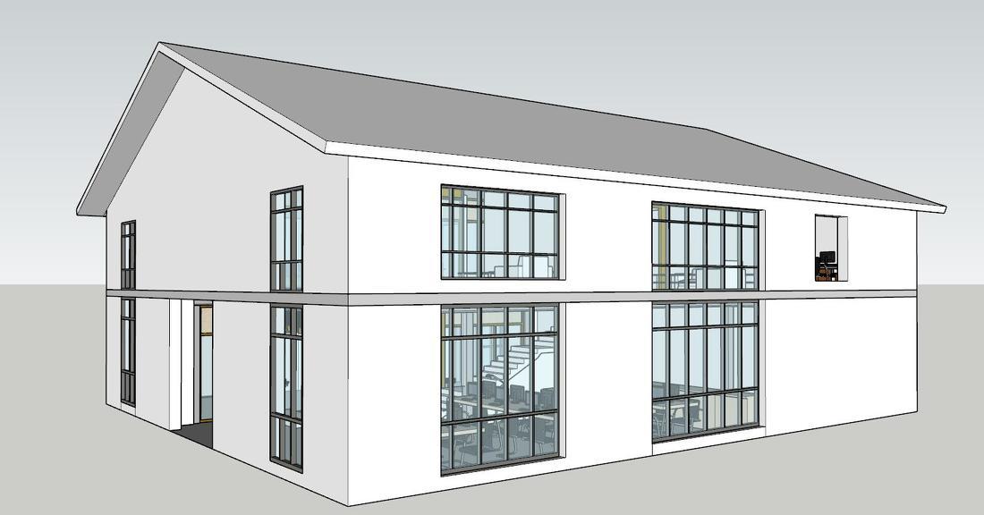 上海宝山智慧园办公室设计展示现代办公空间魅力-8