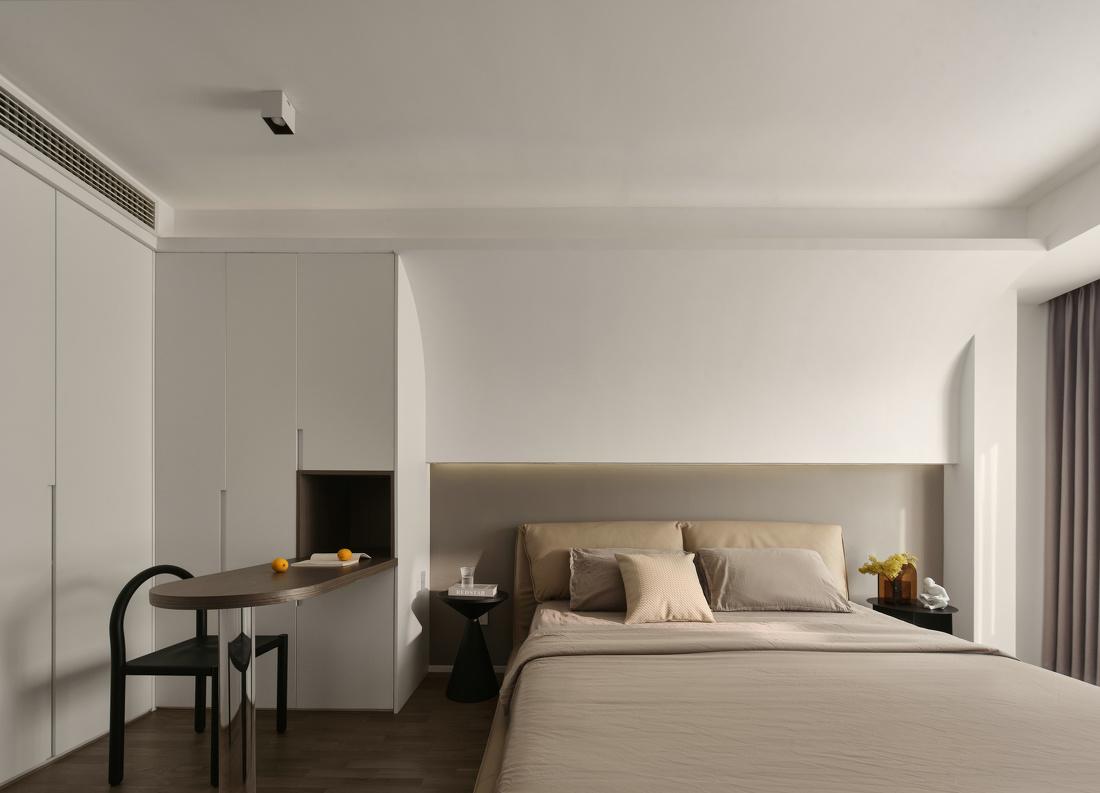 极简风开放式厨餐厅-27