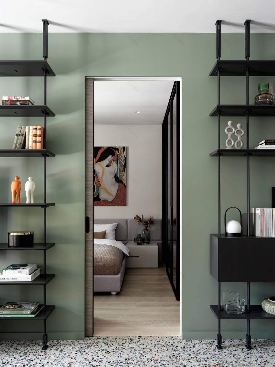 隐藏式储物系统 | 打造整洁又美观的客厅-40