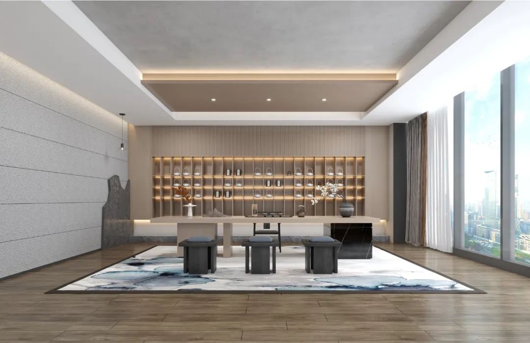 天元世纪设计案例||中石伟业办公园区装修设计-93