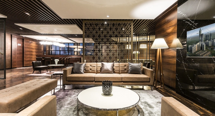 Superluxe贵宾休息厅  The Blue Leaves Design-3