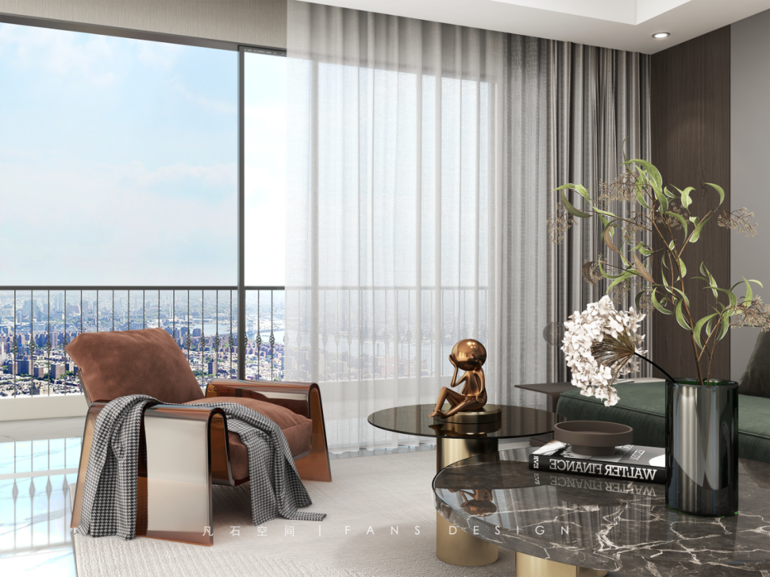 花漾摩登 · 现代简约风格与艺术元素的完美融合丨中国成都丨成都凡石空间设计-26