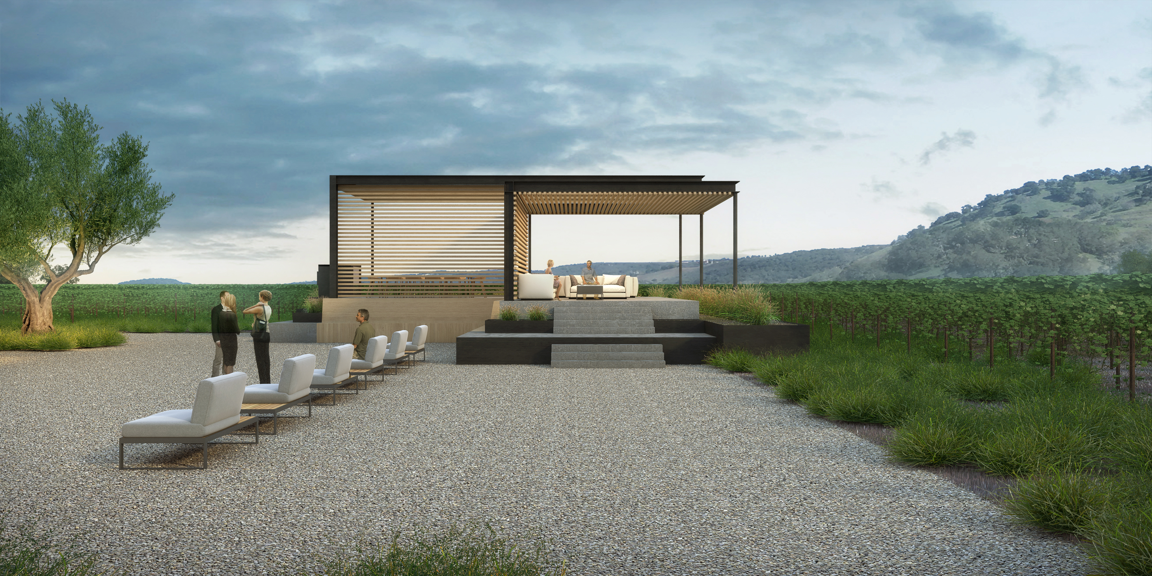 扬特维尔酒庄丨美国加利福尼亚丨Signum Architecture-14