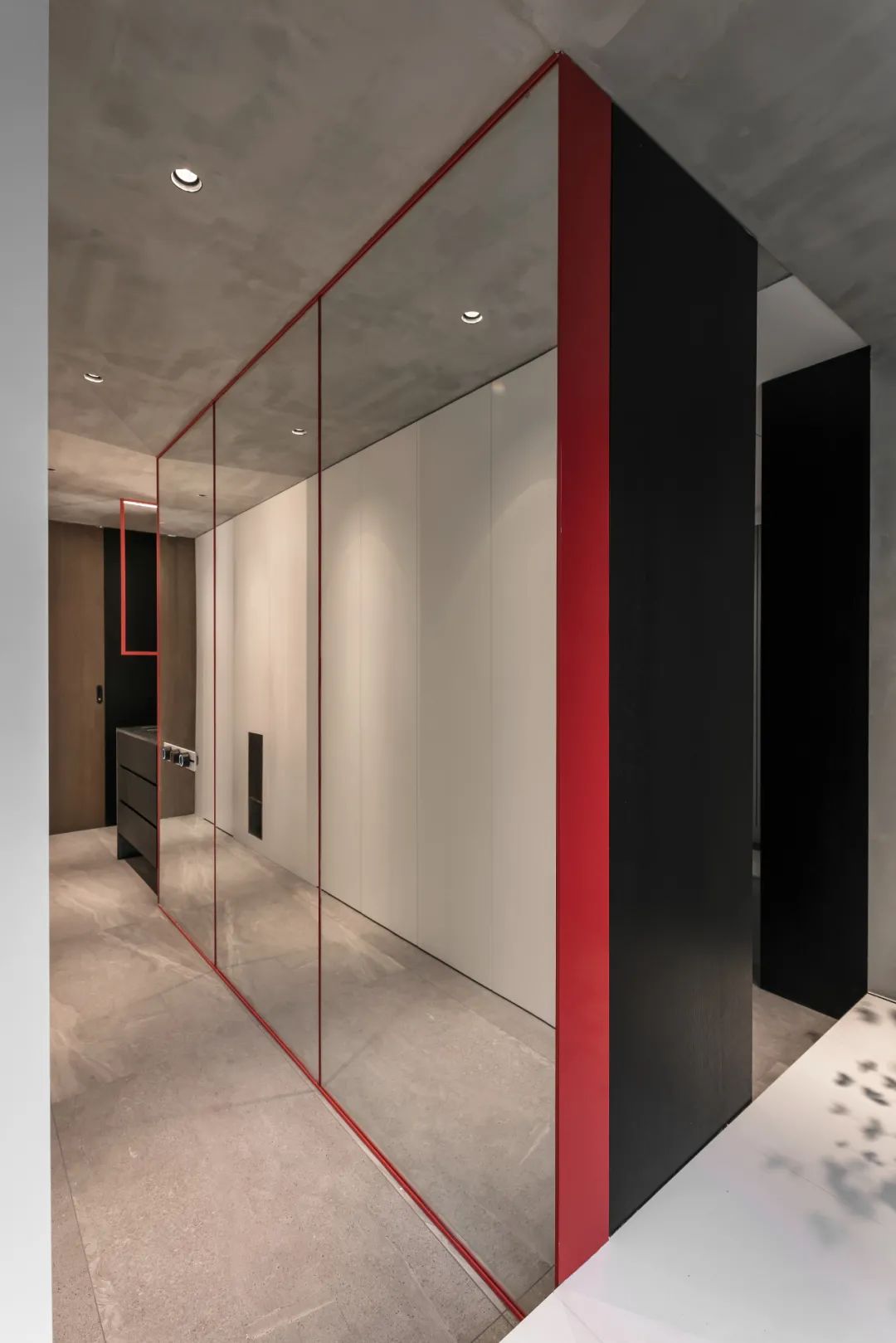 《星际穿越》几何美学,打造单身男业主的精致空间-53