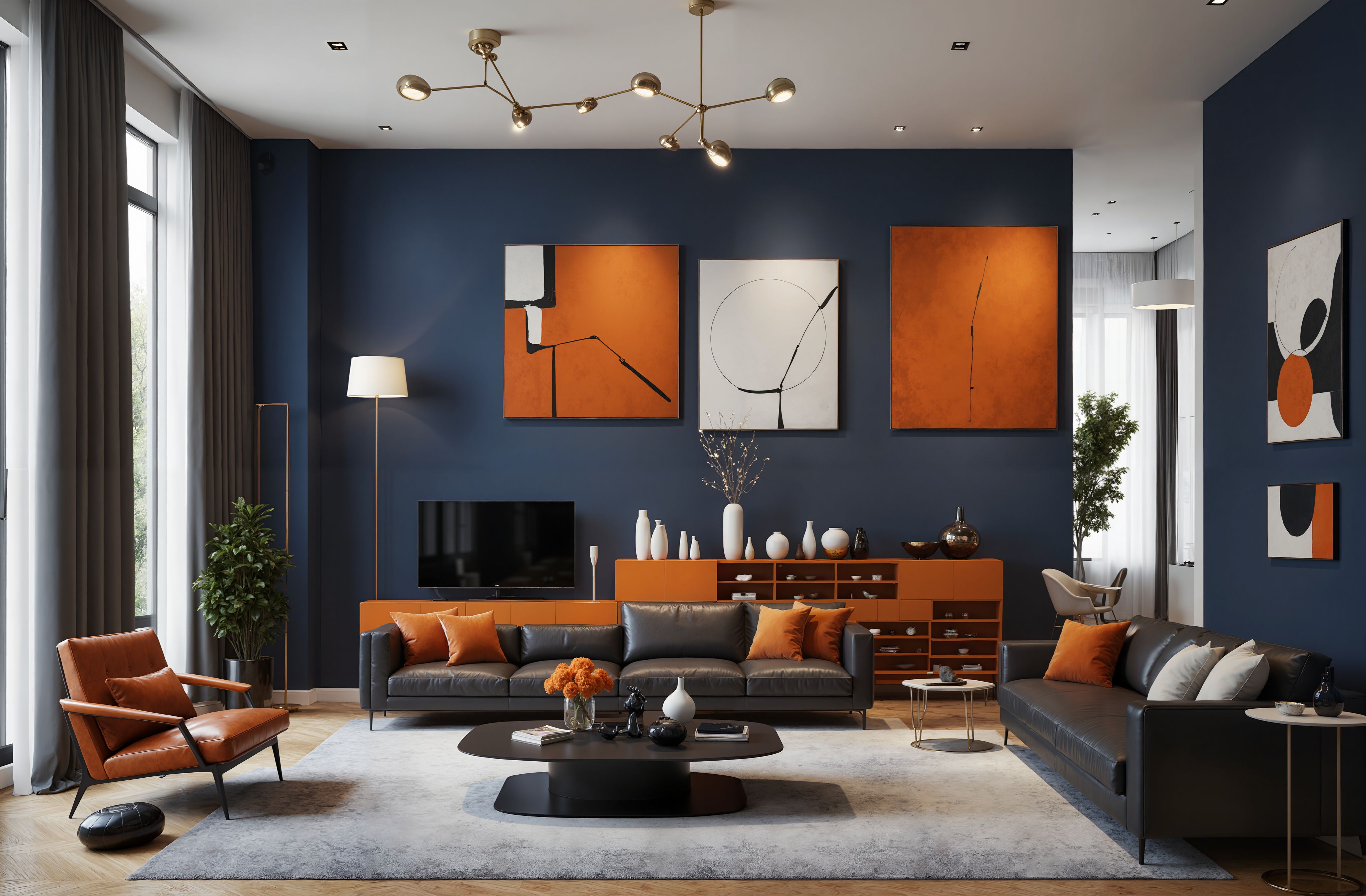 抄作业！设计师私藏客厅AI提示词-14