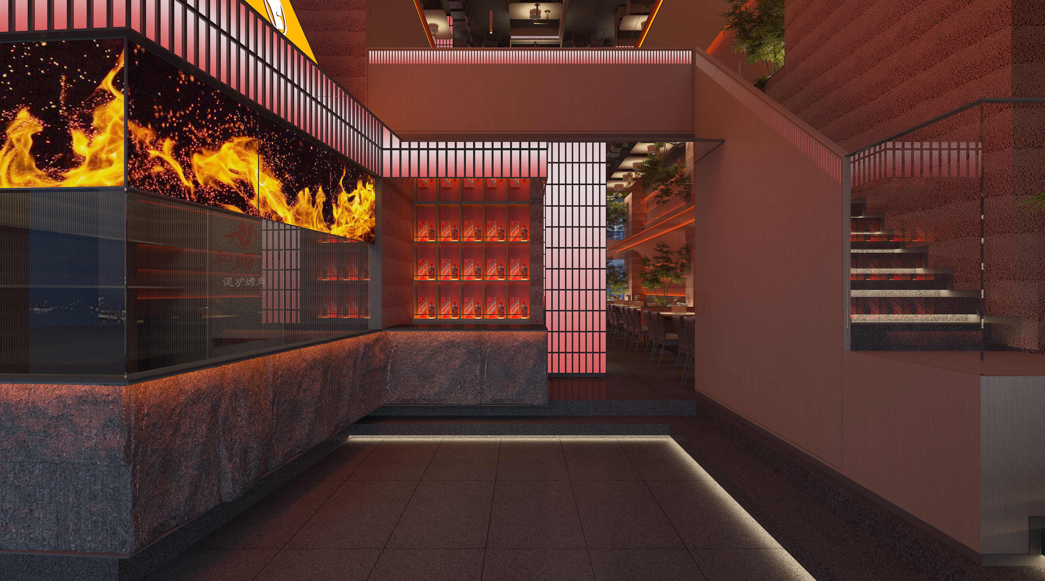 和顺乐炭火泥炉烤肉滨江海威领界店-5