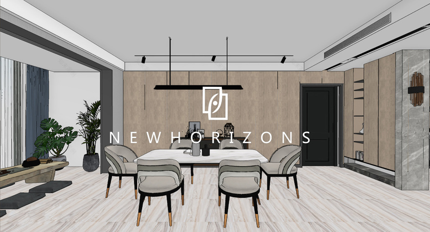 峨眉国安公馆 | 现代茶艺家居,品茗博弈的温馨空间-33