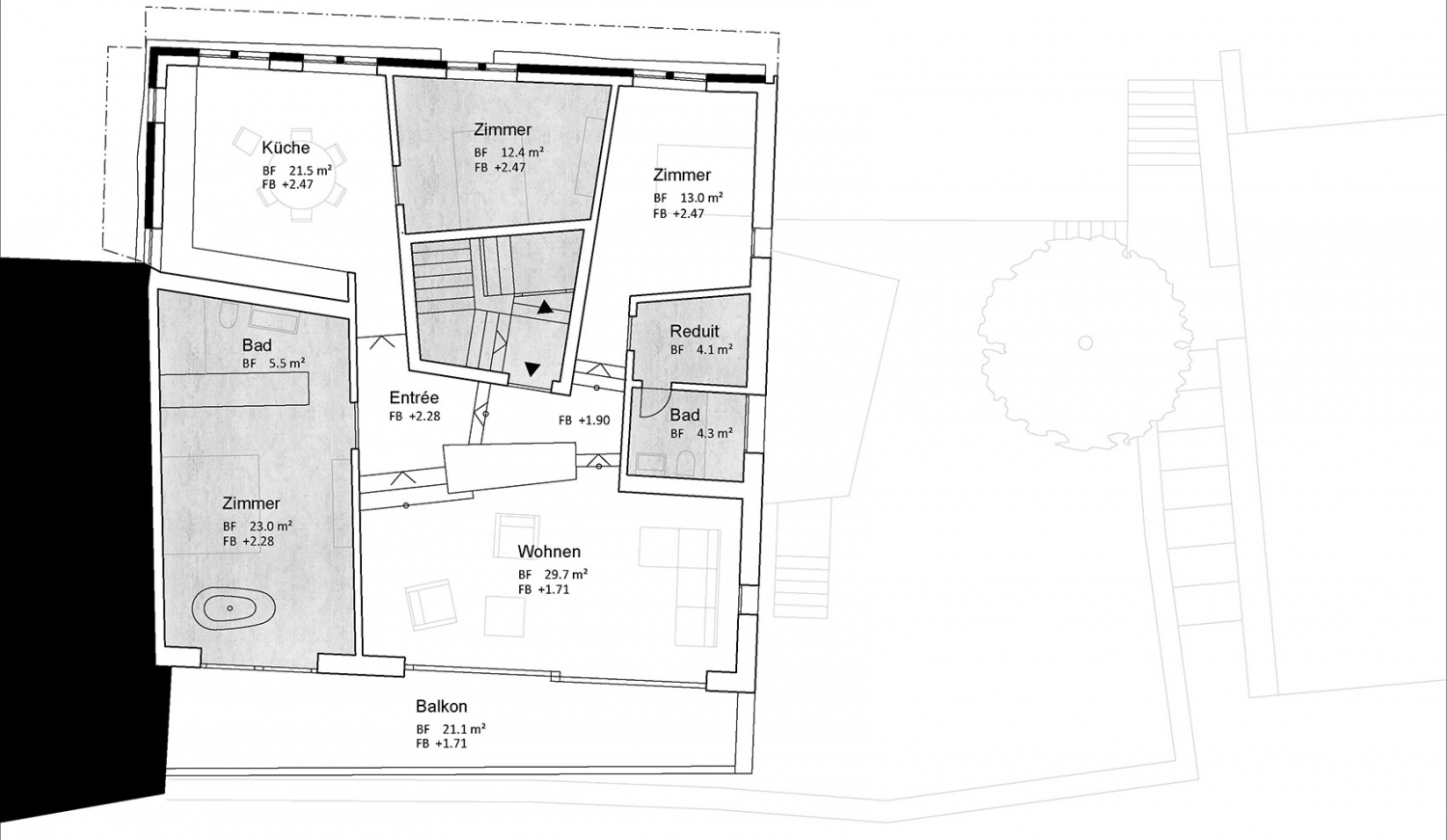 瑞士中世纪小镇新宅 | 传统与现代的完美融合-63