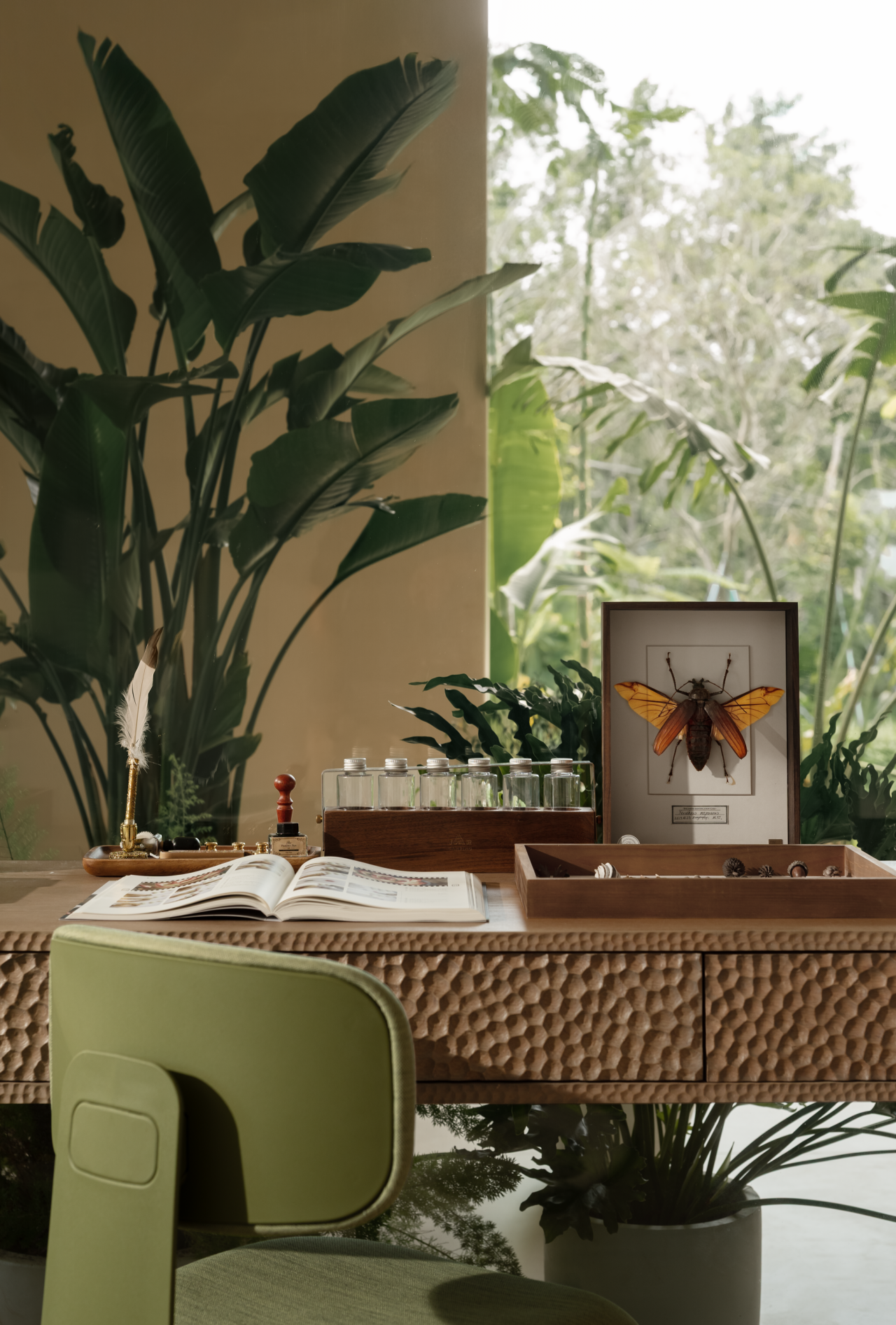 华润置地·三亚观岚二期143㎡,130㎡,110㎡样板间丨中国三亚丨精装设计矩阵纵横,软装设计北京靳朝晖设计-74