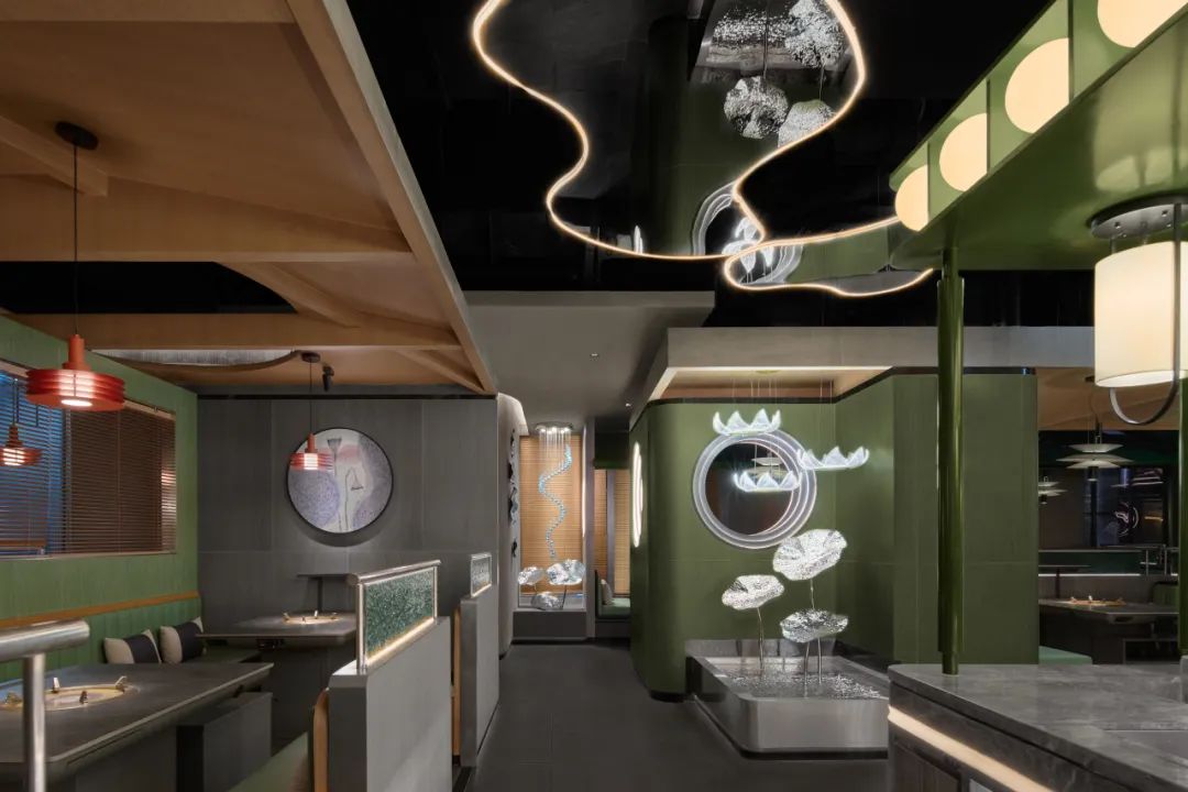 秘境荷塘湊湊火锅店丨中国杭州丨广州市原计划创意设计有限公司-32