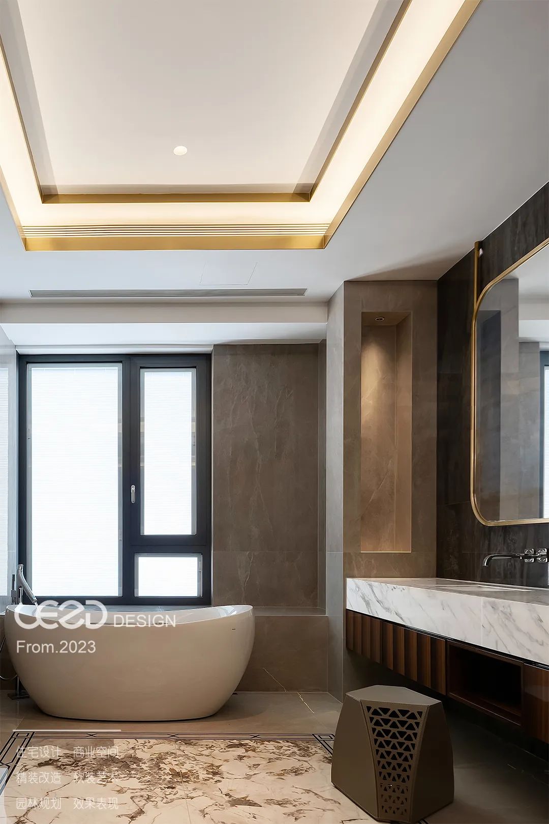 都市中的东方雅韵·慈溪碧桂园云顶私人住宅设计丨宁波市乐赞室内装饰设计有限公司-48