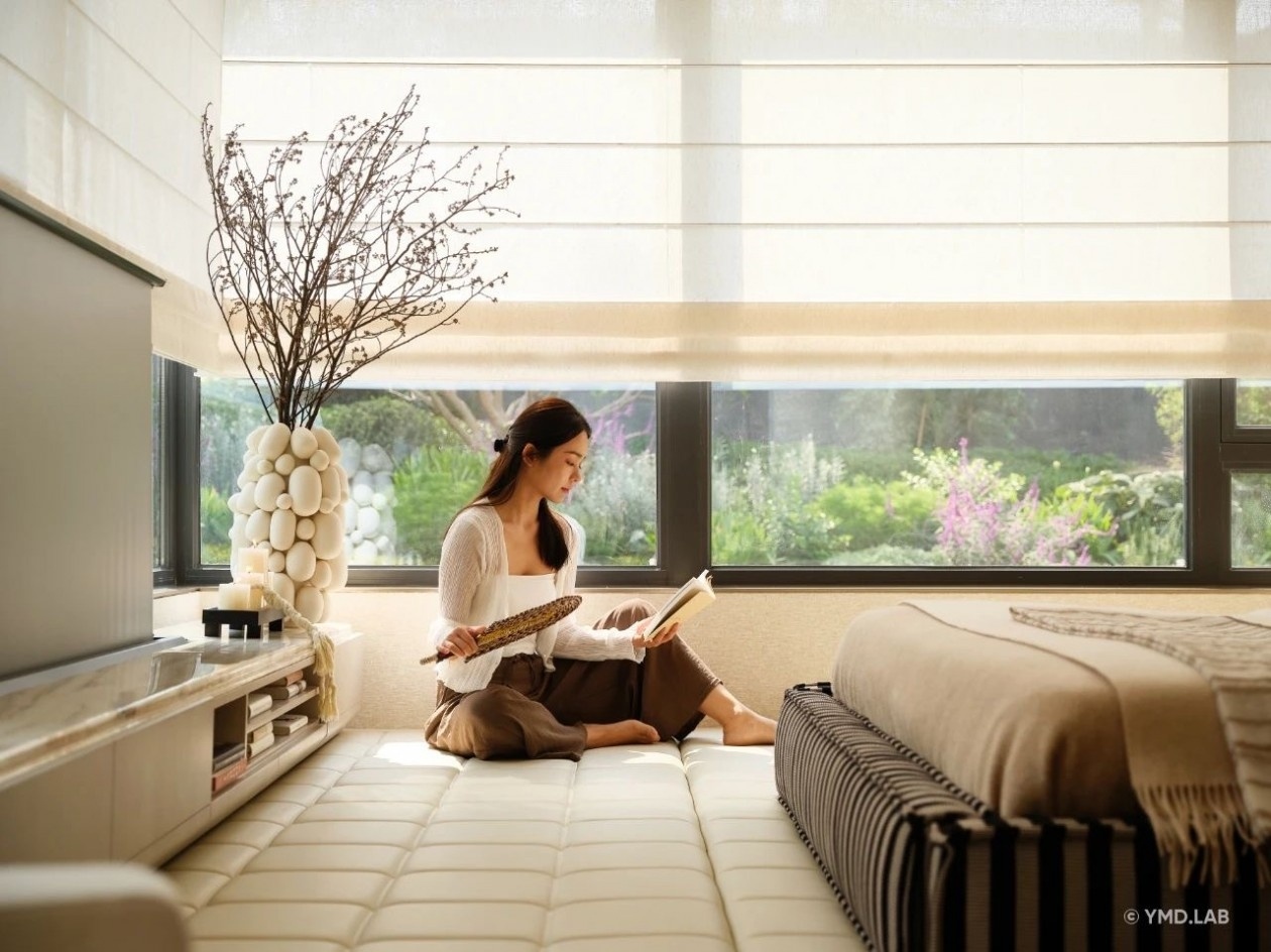 东莞华润旗峰润府120㎡《和‘班味’断交》| 上海岳蒙设计-42