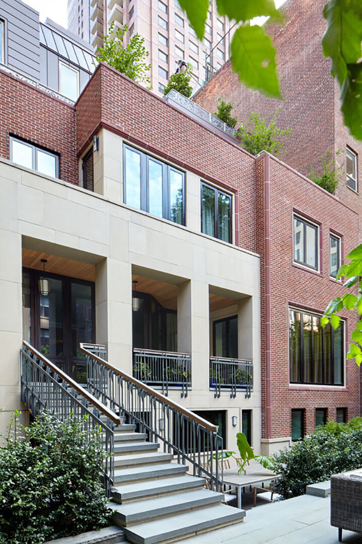 纽约 upper east side 三联排别墅现代改造-8