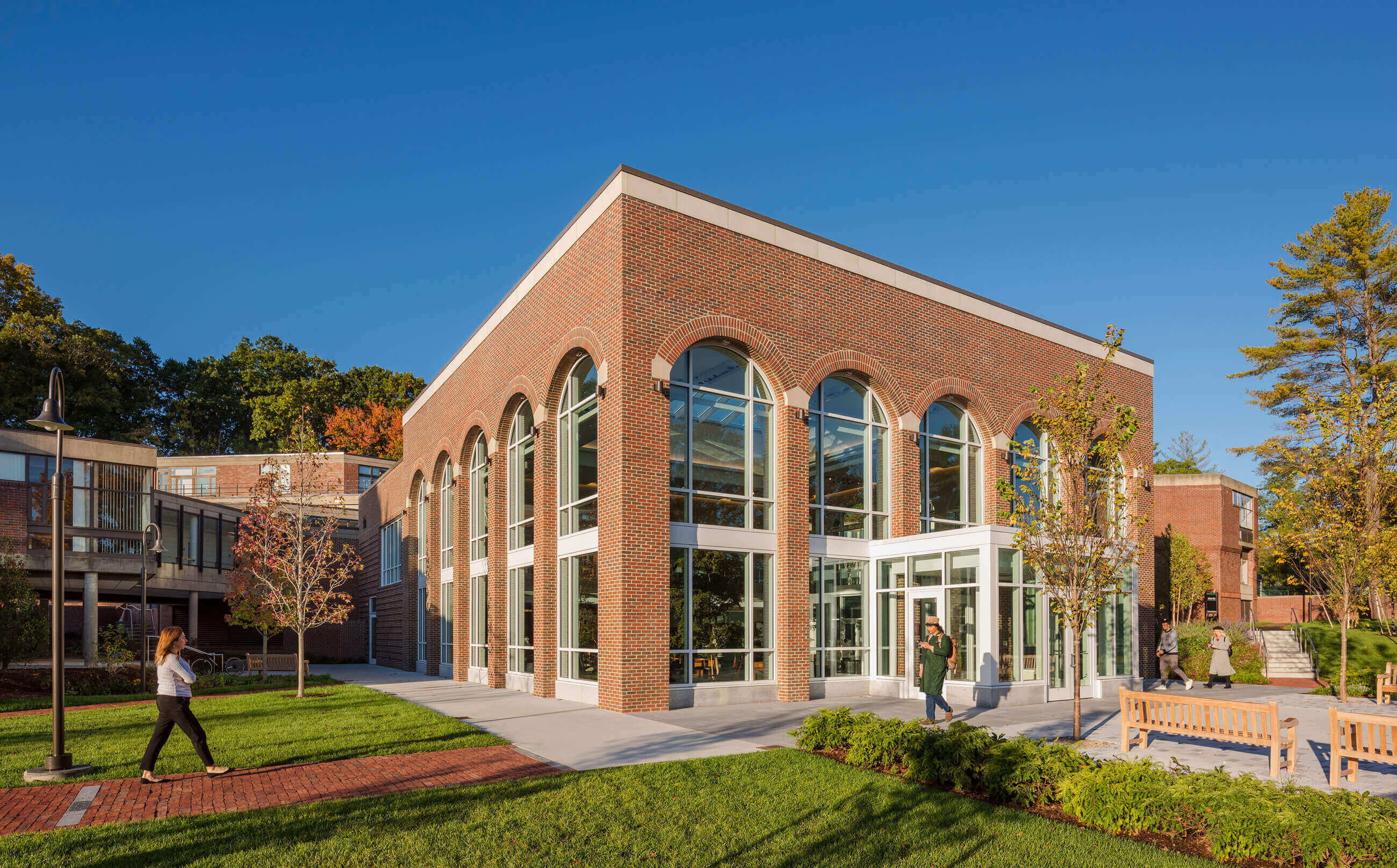 霍恩图书馆的公共区域丨美国丨Finegold Alexander Architects-23