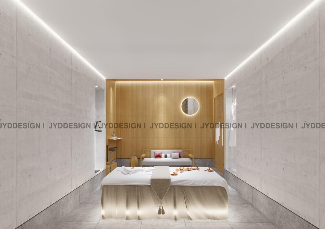 
JYD设计北京日式禅意SPA高端私人会所 -4