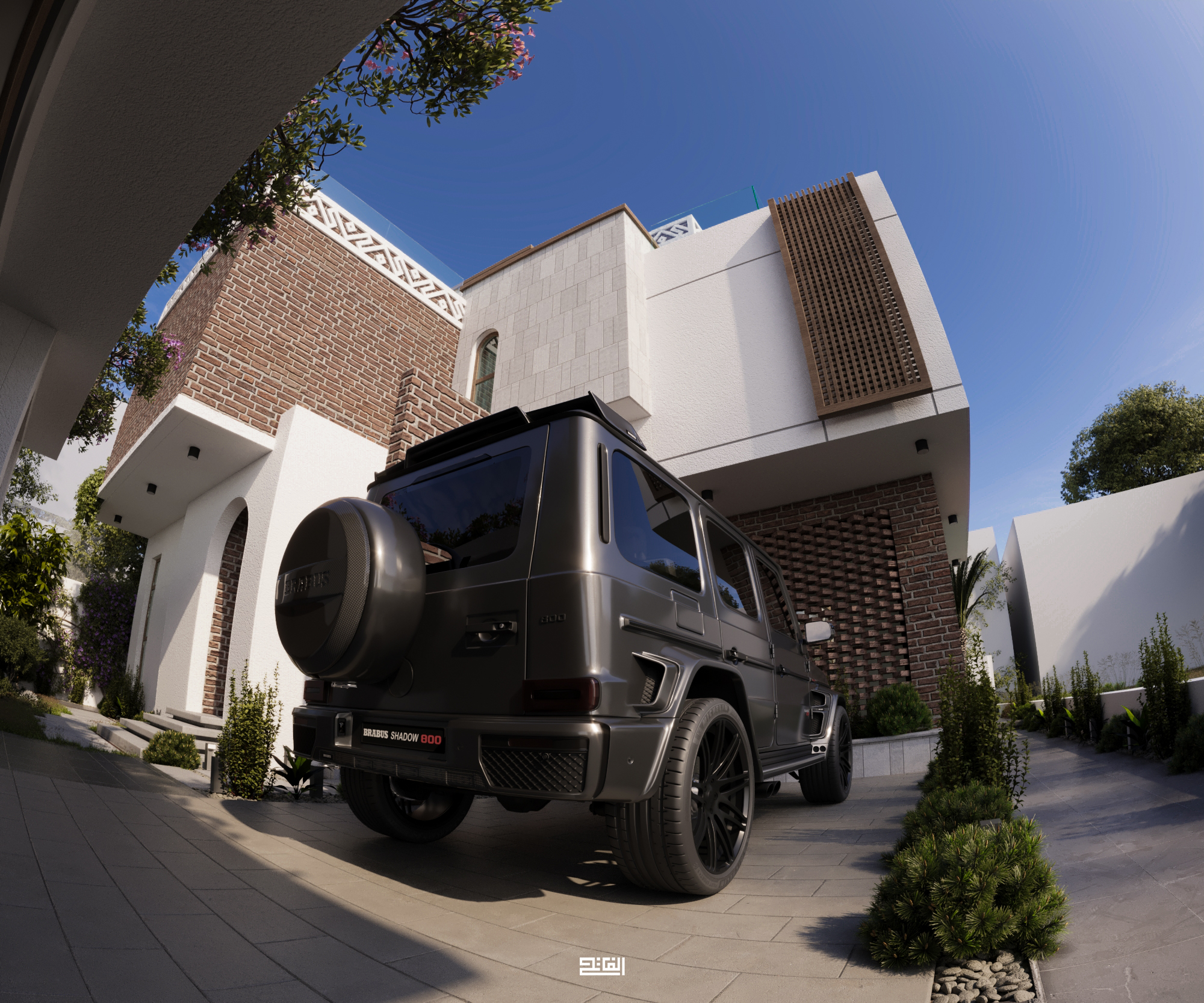 混合别墅丨也门萨那-5