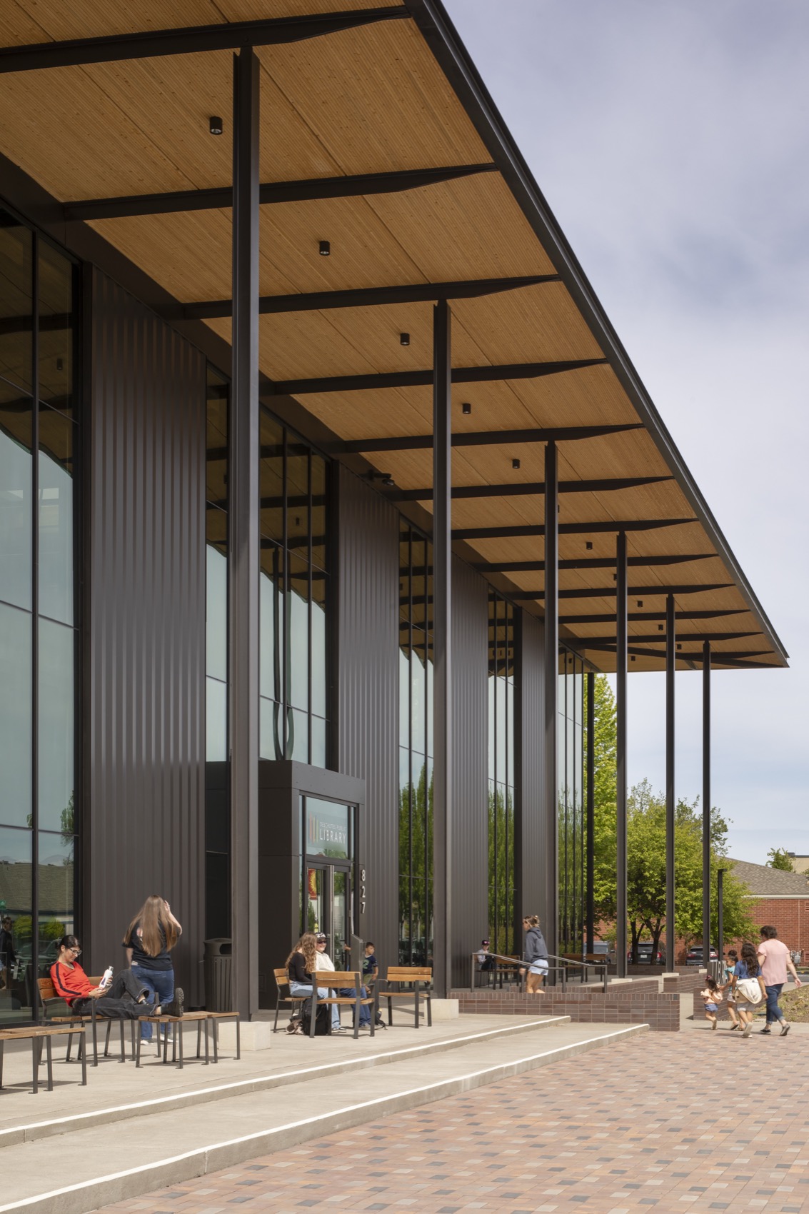 俄勒冈新图书馆丨美国俄勒冈-10