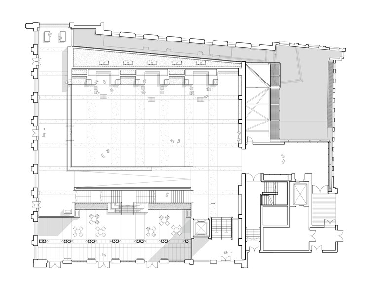 英国伦敦 UCL 校园 Wilkins Terrace 庭院设计-6