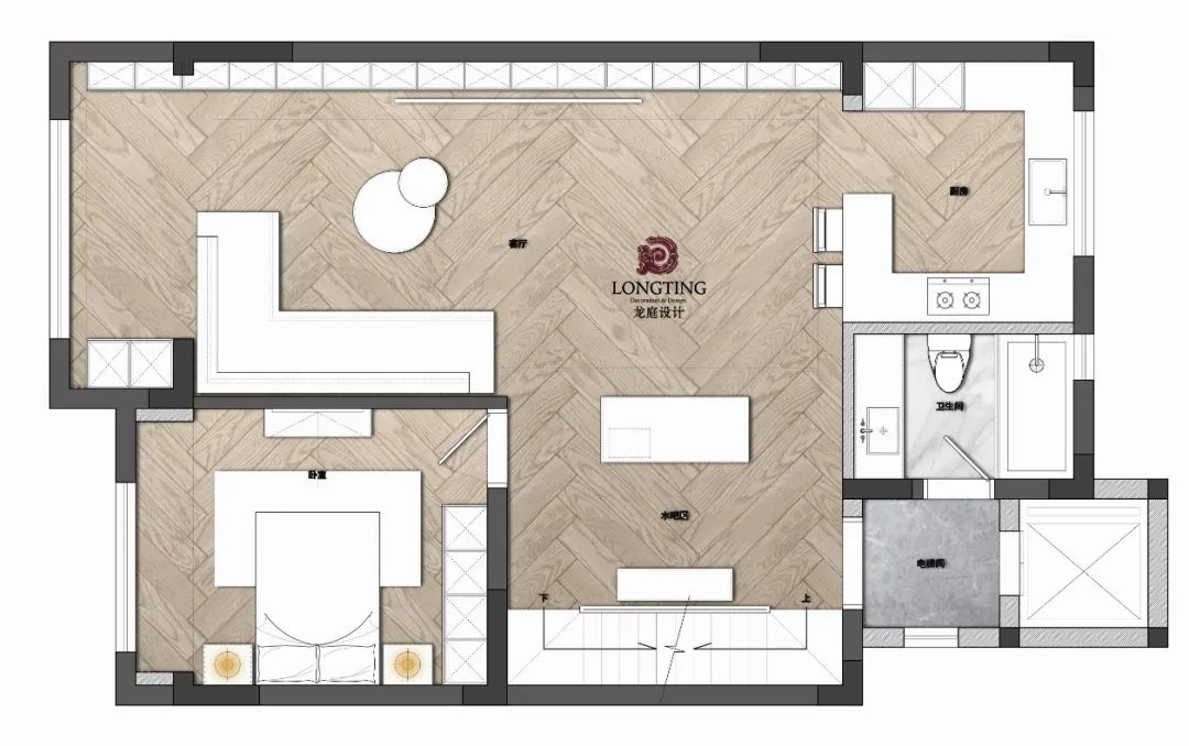 御西湖现代简约之家丨龙庭设计-35