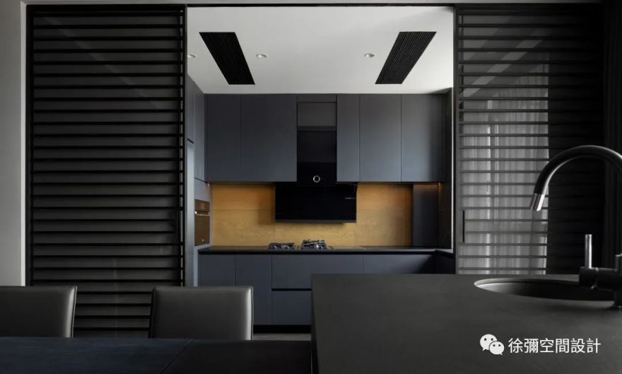 黑色魅力 · 徐弥设计师的现代主义家居设计丨徐彌空間設計工作室-30