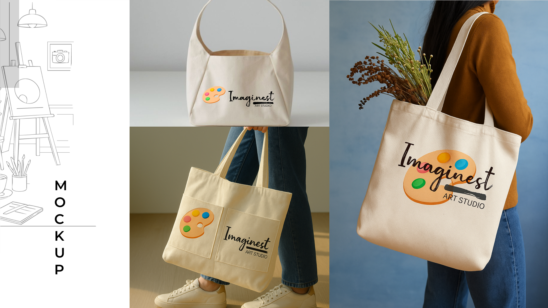 ImagiNest – Art Studio & Café Branding-25